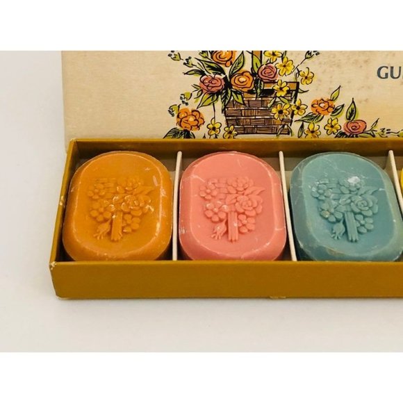Vintage Mid Century Guest Soap Boxed Set Ben Riskert NJ - Picture 6 of 9